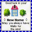 your new home - animated home sweet home with messages with messages