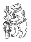 bear and ragged staff - symbol of my county
