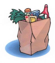 groceries - bag of groceries