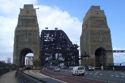 Sydney Harbour Bridge - Looking onto Sydney Harbour Bridge, Australia