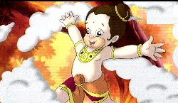Child Hanuman  - Child Hanuman from the Indian Animated Movie name as "HANUMAN"