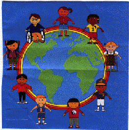 World of Diversity - Child&#039;s drawing of what diversity looks like.