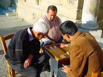 peopel - gentlemen playing for timepass