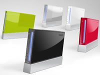 The Wii&#039;s. - The Wii&#039;s in different colors.