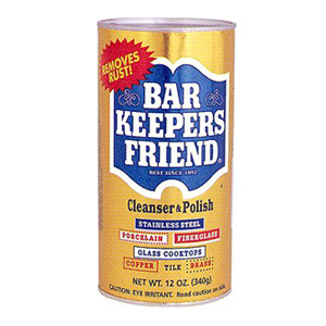 Bar Keepers Friend - Cleans great!