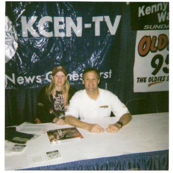Kenny & me - This should be a picture of me and Kenny Wallace..   I hope I got the right one!!