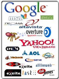 search engines - look at all the search engines! *laugh*