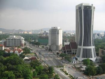 Kual Lumpur from my hotel - Kual Lumpur from my hotel