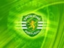 Sporting - logo of Sporting Clube de Portugal (SCP), football team in Lisbon, Portugal