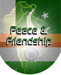 india pakistan - Here is photo of india and pakistan&#039; flags.