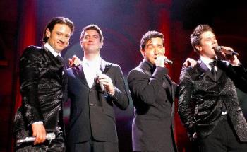 Il DIVO in concert - IL DIVO on stage, Carlos Marín, Urs Bühler, David Miller, and Sébastien Izambard