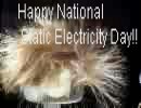 Happy National Static Electricity Day!! - a psuedo card I created to share with a responder