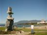 Aboriginal Monument, English Bay - A First Nations or aboriginal monument at English Bay in Vancouver.