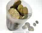 saving change - we keep a running total of our change and it encourages us to save even more.