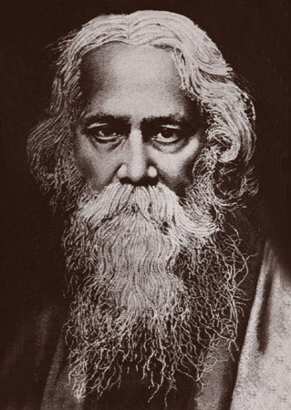 Face of Rabindra Nath Tagore - Common face of Rabindra Nath Tagore