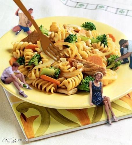 Big Meal - the photo that represents a big meal.