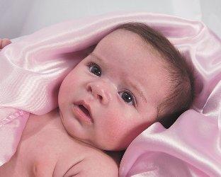 My baby. - One of her 3 month old pictures.