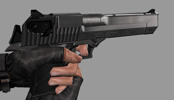 Counter-Strike - Counter-Strike's powerful pistol 'deagle'