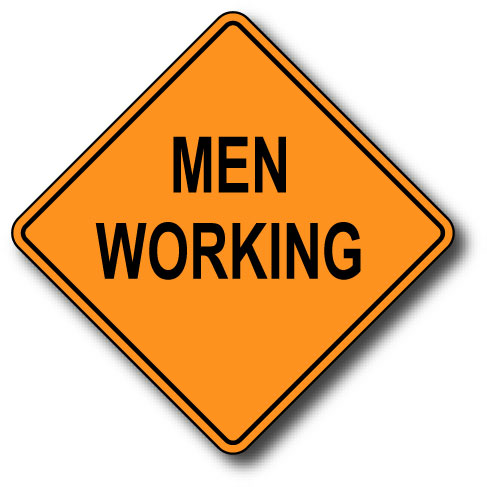 Men at work - men working