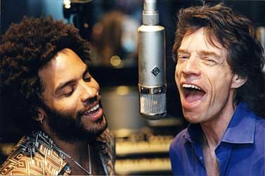 Lenny Kravitz - Lenny Kravitz with Mick Jagger