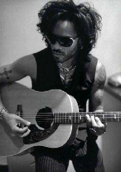 Lenny Kravitz - Lenny Kravitz - plays acoustic guitar