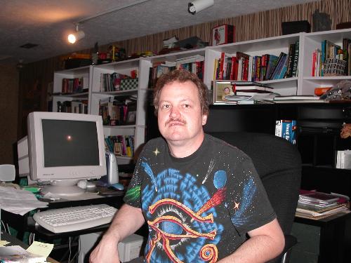 Me In Old Library - This was me in my old office/library when I live in Cleveland.
