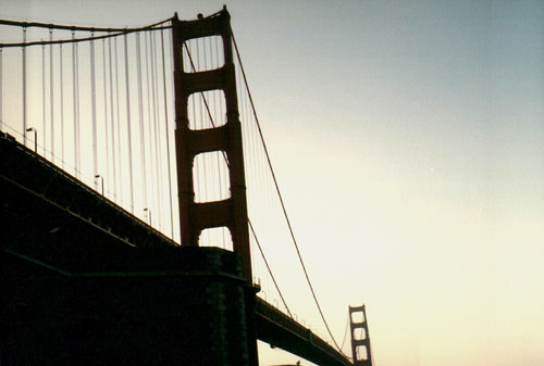 Golden Gate Bridge, San Francisco, CA. - The one, the only.  What a landmark!