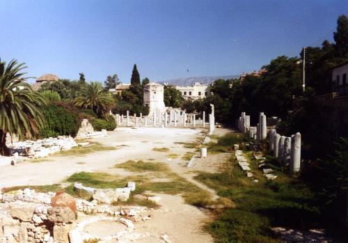 Athens - This is part of the Athenian Agora just under the Acropolis