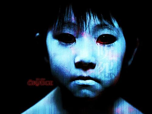 The grudge  - one of the ghosts of the movie grudge 