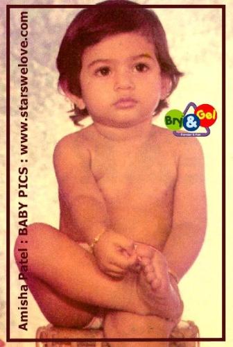 Amisha  - Amisha in childhood