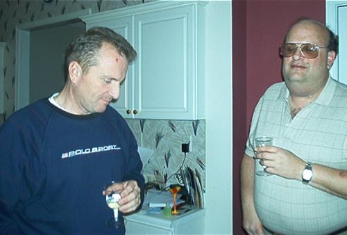 the brain trust - my husband and his best friend