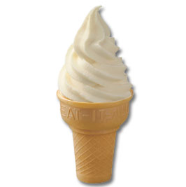 ice cream cone - I like ice cream