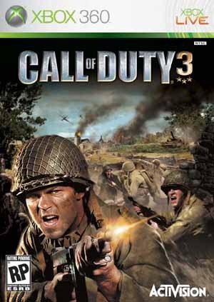 call of duty 3 - the game cover of call of duty 3