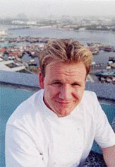 gordon ramsey! - Gordon Ramsey hosts his TV show on English TV  Every second word starts with an EFF !!!!!!!!!