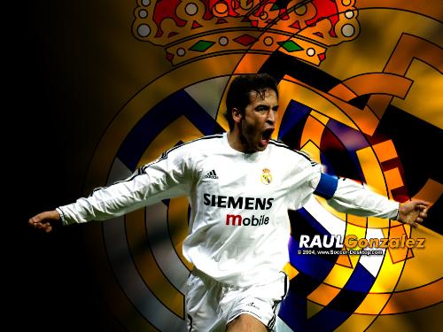 Raul - Real Madrid's symbol. A grea t player