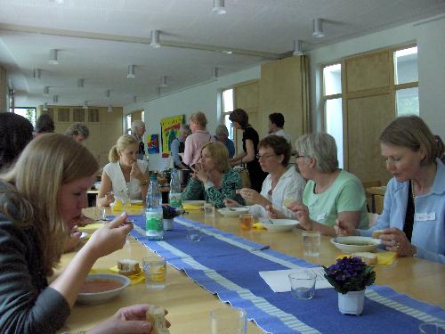 Sine Nomine in Berlin - The church choir, Sine Nomine from Falsterbo Skanör. Was visiting Berlin in the spring of 2006.