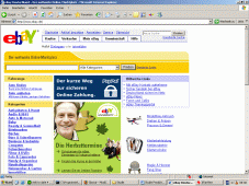 ebay - ebay main page