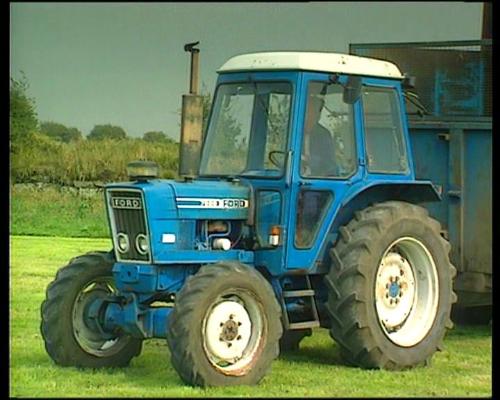A tractor - My old Dad used to 'have a farm in' Wales - not quite as exotic as Africa, but nice people.