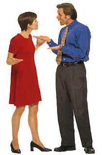 Couple Fighting - Couple having a fight Couple Fighting - Couple having a fight