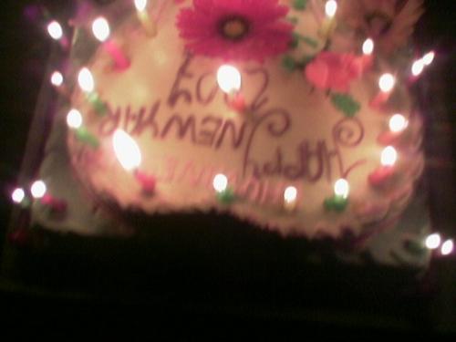 Happy New Year 2007 - It was the cake of the year