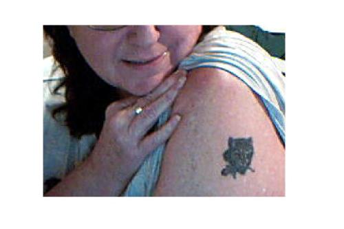 my tattoo - I've had this one for about 6-7 years now and it looks the same as when I got it