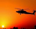 ~Please End the War~ - Photograph of a helicopter flying over Baghdad..