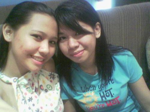 me with my youngest sister - me with my lil princess..