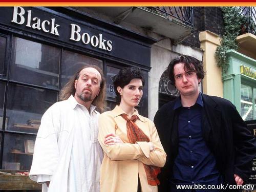 Black Books - A great black british comedy, a classic to me, in style of fawlty towers!