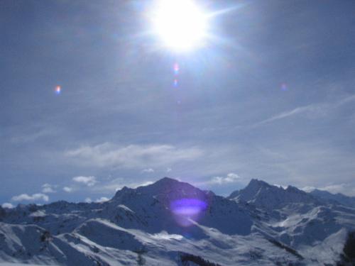 View from the Swiss Alps - Verbier - A picture tells a thousand words.. this is on top of the Verbier's '4 Valleys', one of the most popular resorts in Europe... and you can understand why!