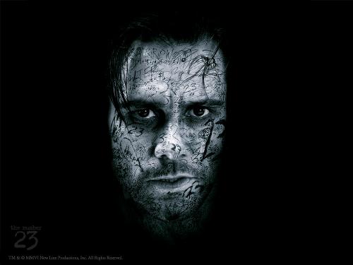 Number 23 - Its a wallpaper from upcoming movie the Number 23, starring Jim Carrey.