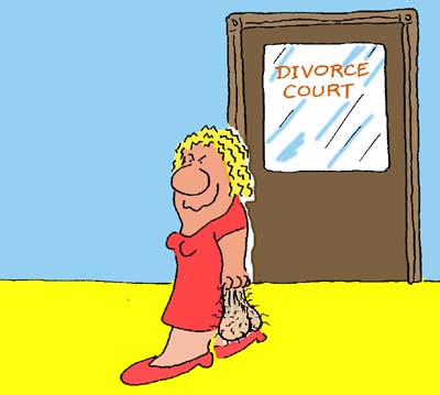 A little divorce humor - Divorce Court