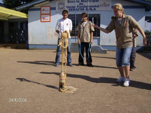 coca cola with mentos - An experiment