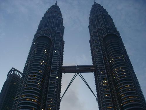 Petronas Towers at 6 a.m. - Trip to malaysia, Petronas Towers at 6 a.m.