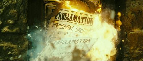 Educational Decree - Another Educational Decree sent by the Ministry making life miserable for Harry and friends.